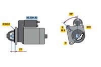 BOSCH Startmotor / Starter 5