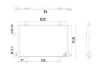 Kondensator, Klimaanlage