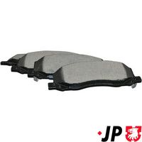 комплект спирачно феродо, дискови спирачки