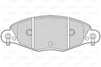 Bremsbelagsatz, Scheibenbremse