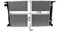 Thumbnail - Radiateur - CR2178000P - MAHLE