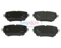 комплект спирачно феродо, дискови спирачки