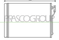 Condensator, climatizare PRASCO, Cod: BM048C001