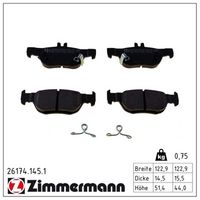 комплект спирачно феродо, дискови спирачки