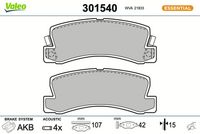 Bremsbelagsatz, Scheibenbremse