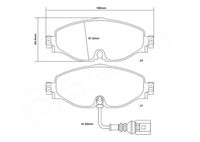 BREMBO High performance remblokkenset 3