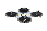 комплект спирачно феродо, дискови спирачки