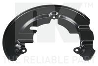 Spritzblech, Bremsscheibe