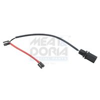 предупредителен контактен сензор, износване на накладките