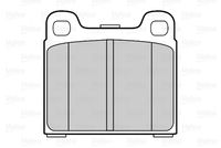 Bremsbelagsatz, Scheibenbremse