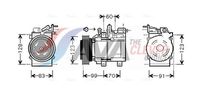 Compresor clima / aer conditionat AVA Clever Choice, Cod: HYK138