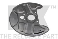 Spritzblech, Bremsscheibe