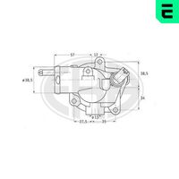 Termostat,lichid racire ERA, Cod: 350176