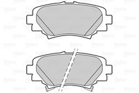 Bremsbelagsatz, Scheibenbremse