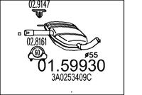 Mittelschalldämpfer