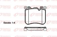 комплект спирачно феродо, дискови спирачки