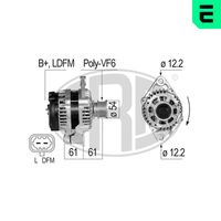 Generator / Alternator ERA, Cod: 210826