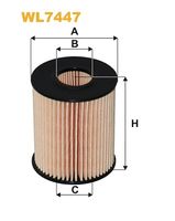 Eļļas filtrs WL7447 WIX FILTERS