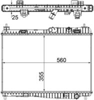 Thumbnail - Radiateur - CR1135000S - MAHLE