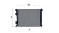 Thumbnail - Radiateur - CR2268000S - MAHLE