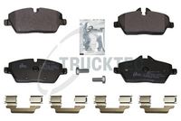 комплект спирачно феродо, дискови спирачки