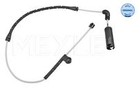 предупредителен контактен сензор, износване на накладките