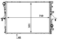 Thumbnail - Radiateur - CR571000S - MAHLE