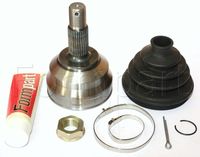 каре комплект, полуоска