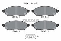 Bremsbelagsatz, Scheibenbremse