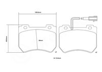 BREMBO High performance remblokkenset 3