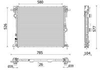 Thumbnail - Radiateur - CR2599000P - MAHLE