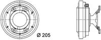 Thumbnail - Koppeling, radiateurventilator - CFC34000P - MAHLE