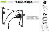 Macara geam VALEO, Cod: 850453