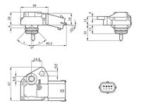 Sensor, Saugrohrdruck