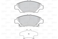 Bremsbelagsatz, Scheibenbremse