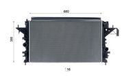 Thumbnail - Radiateur - CR2250000S - MAHLE