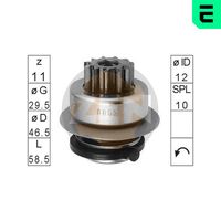 Cuplaj unisens,demaror ERA, Cod: ZN0805