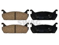 комплект спирачно феродо, дискови спирачки