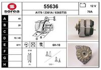 Generator / Alternator EAI, Cod: 55636