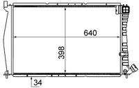 Thumbnail - Radiateur - CR473000S - MAHLE