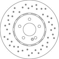 Disc frana TRW, Cod: DF6699S