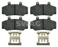 комплект спирачно феродо, дискови спирачки