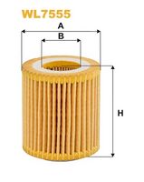Eļļas filtrs WL7555 WIX FILTERS