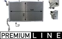 Thumbnail - Condensor, airconditioning - AC10000P - MAHLE