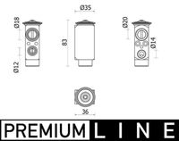 Thumbnail - Expansieventiel, airconditioning - AVE148000P - MAHLE