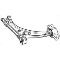 носач, окачване на колелата