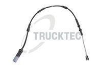 предупредителен контактен сензор, износване на накладките