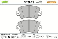 Bremsbelagsatz, Scheibenbremse