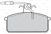 Bremsbelagsatz, Scheibenbremse
