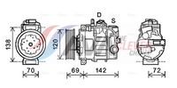 Compresor, climatizare AVA Clever Choice, Cod: VNK321